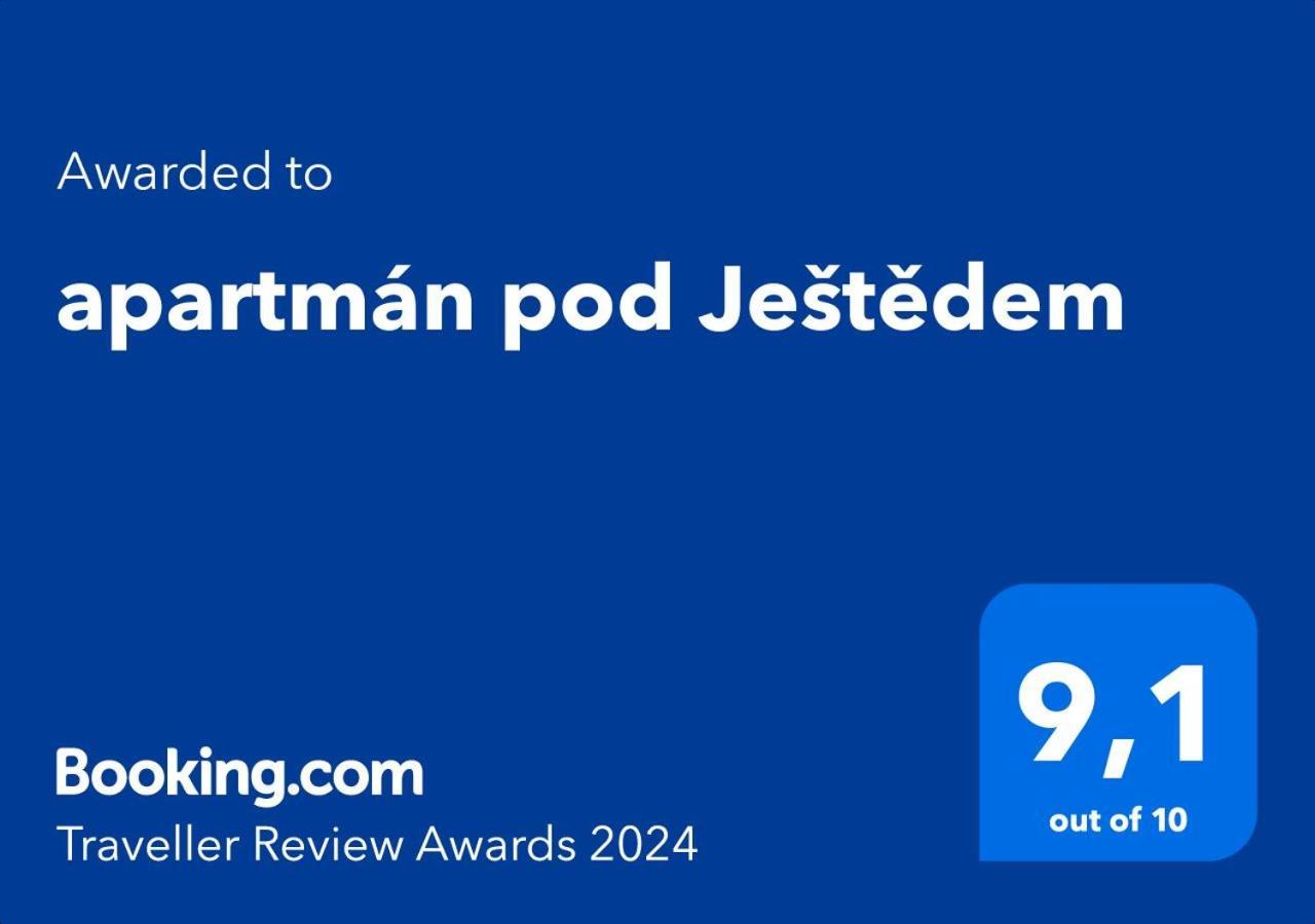 Apartman Pod Jestedem Svetla pod Jestedem Exteriör bild